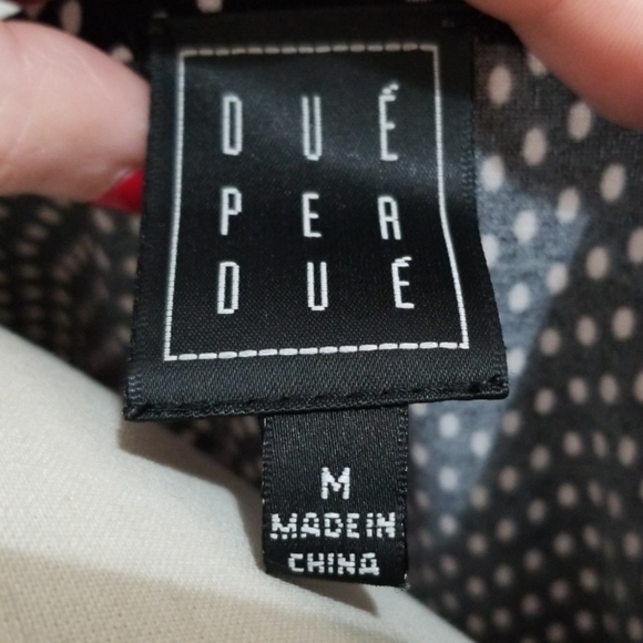 Due Per Due polka dot top - Picture 4 of 6